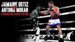 Jamaine Ortiz vs Antonio Moran  HIGHLIGHTS [upl. by Ardnak]