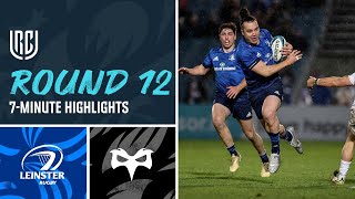 Leinster v Ospreys  Match Highlights  Round 12  United Rugby Championship [upl. by Ahsaetal]