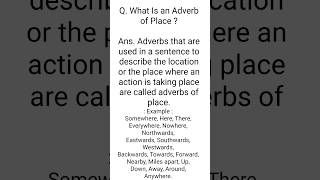 Adverbs of place englishvocabulary learnenglish [upl. by Lari]