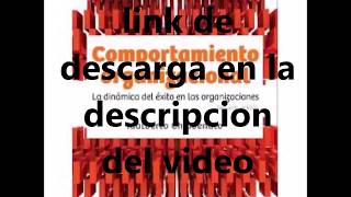 Comportamiento Organizacional  Chiavenato  2edpdf gratis [upl. by Annatnas614]