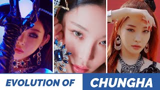 THE EVOLUTION OF CHUNGHA 청하  20172021 [upl. by Liddie]