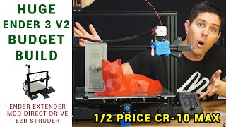 Supersizing an Ender 3 V2 CR10 Max for half the money  Ender Extender kit [upl. by Osman]