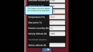 Getting started with Phone E6B Aviation Calculator for Mobile Phones [upl. by Iain]