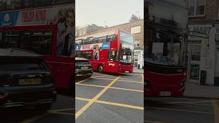 EXTREMELY RARE BV66 VGY on 185 heading to Lewisham station [upl. by Novyar]