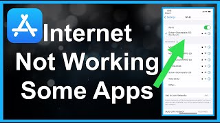 Internet Not Working In Some Apps [upl. by Janos]