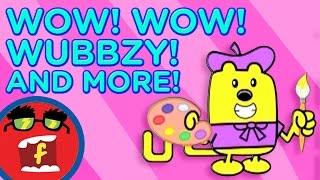 Wow Wow Wubbzy AND MORE  OVER 15 MINUTES Of Songs For Kids  Fredbot Nursery Rhymes for Kids [upl. by Dnalyram]