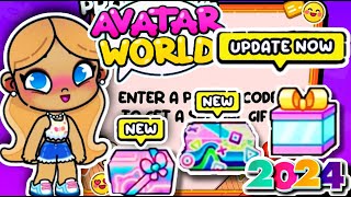 100 New Promo code😱•Avatar World🌍•Pazu🎮 [upl. by Skinner]