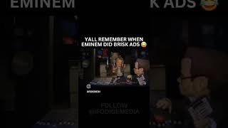 eminem doing the brisk ad jesus i forgot this one eminem brisk oldschooleminem [upl. by Kemeny]