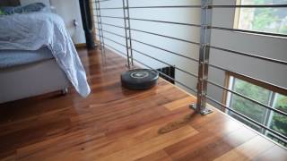 roomba 650 at staircase and edge of floor [upl. by Adair]