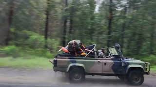 land rover perentie smashing the trail [upl. by Alimac]