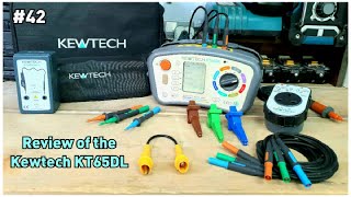 The Kewtech KT65DL  Multi Function Tester 42 [upl. by Bil797]