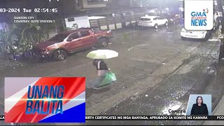 Panghahablot sa bag ng babae hulicam biktima nakipambuno sa snatcher  Unang Balita [upl. by Margette]