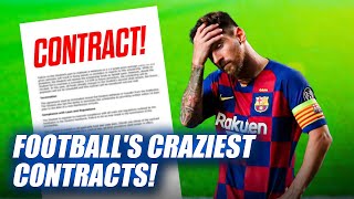 The WILDEST Contract Clauses In Football History [upl. by Calia137]