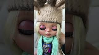 Evelina 🍭doll blythecustom artdoll blythe dollmaking shorts [upl. by Gracye]