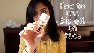 How to use bio oil on face [upl. by Whitcomb355]