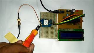 uBlox Neo 6M GPS Interfacing with AVR Microcontroller Atmega16 [upl. by Galang79]