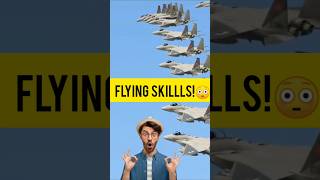 Flighter Jets flying skills😳facts fighterjet [upl. by Nehtan]