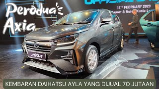 Kembaran Daihatsu AYLA harga 70 Jutaan [upl. by Niret719]