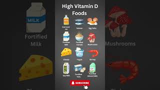 Foods rich in Vitamin D vitamindsupplements food healthyfood health [upl. by Rozek139]