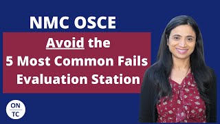 NMC OSCE Avoid the 5 Most Common Fails Evaluation Station SBAR Handover [upl. by Yasdnyl]