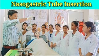 Nasogastric TubeRyles Tube Insertion Technique  Clinical Demonstration  Health Sector [upl. by Daria785]