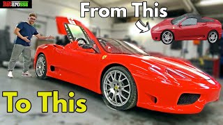 Ferrari 360 CS Spider Project  Building The Missing Ferrari  Part 10 [upl. by Weisbrodt]