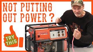 How To Fix a Generator That Wont Put Out Power [upl. by Mehta]