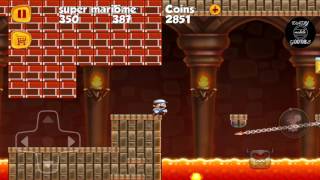 BOSS Fight Super Jungle World Run  Level 50  Super Mario Run like game [upl. by Dry]