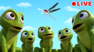 Five Little Speckled Frogs  Beep Beep Nursery Rhymes amp Kids Songs [upl. by Ailedua]