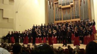 Stellenbosch University Choir 2010 Zoper Kacji Pik  Lojze Lebic [upl. by Ytitsahc]