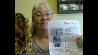 Tutorial for the Flax Light Sweater by Tin Can Knits SEE NOTE BELOW [upl. by Atimed952]