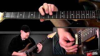 Seventeen Winger Main Riff Guitar Lesson [upl. by Ardiedak]