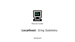 Localhost Greg Sadetsky and disco [upl. by Merralee744]