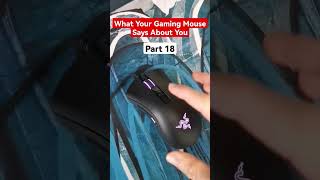 Razer Deathadder V2  What Your Gaming Mouse Says About You Part 18 shorts [upl. by Yager]