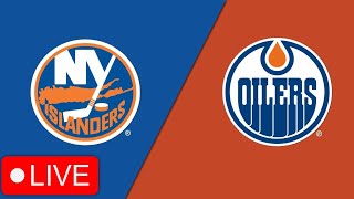 EDMONTON OILERS VS NEW YORK ISLANDERS LIVE  OILERS FAN REACTION amp COMMENTARY [upl. by Anna32]