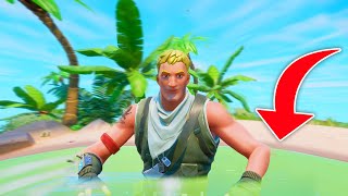 FORTNITE BUT LAND KILLS YOU [upl. by Eurd]