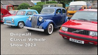 Dingwall Classic Vehicle Show 2024 [upl. by Kresic498]