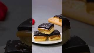 Millionaire Shortbread Bars Recipe foodshorts [upl. by Lerud]