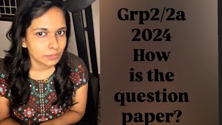 Grp 22a question paper analysis [upl. by Vladamar]