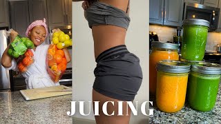 JUICING FOR BEGINNERS Weight Loss Detox amp Clear Skin  Benefits  Juice Recipes [upl. by Hafler]