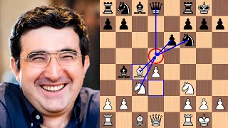 Kramnik plays like Stockfish vs Kasparov [upl. by Anelrac873]