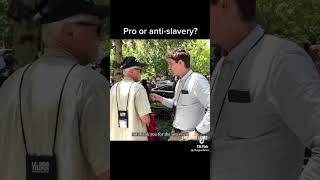 Pro or anti slavery  comedy trump news comedy trumpn [upl. by Yblehs]