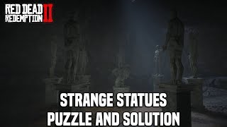 Red Dead Redemption 2  Strange Statues Puzzle Location amp Solution SUPER EASY 1500 [upl. by Nona517]