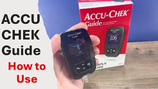 Accu Chek Guide Instructions how to use [upl. by Nebur]