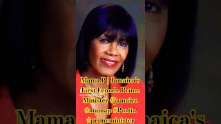 Mama P  Jamaicas First Female Prime Minister jamaica mamap Portia primeminister [upl. by Nilat133]