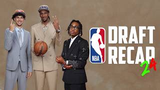 2024 NBA Draft Recap  Surprises amp Winners [upl. by Hsatan127]