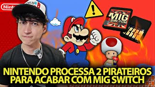 Nintendo toma ações contra pirateiros [upl. by Lisbeth]