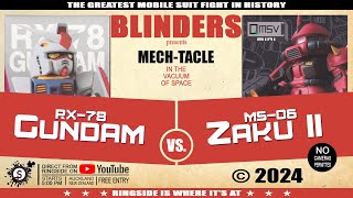 Blinders  Unboxing Bandai QMSV Mini Gundam amp ZAKU II [upl. by Anaerb]