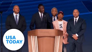 DNC Exonerated Central Park 5 say Trump wanted us unalive  USA TODAY [upl. by Manolo]