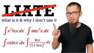 Why I dont teach LIATE integration by parts trick [upl. by Flora]